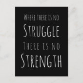 Struw- en sterktebevestiging briefkaart (Voorkant)