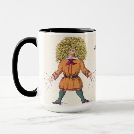 Struwwelpeter ~ Heinrich Hoffmann ~ 1845 Mok (Links)