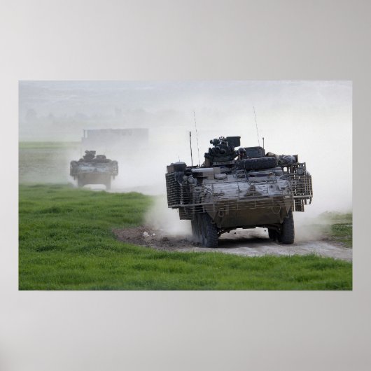 Stryker Infanterieders Poster (Voorkant)