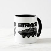 Stryker tasse de sonnerie de 11 onces (Devant droit)