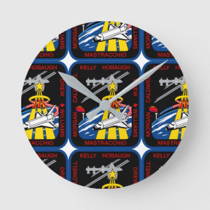 STS-118 Mission Patch Ronde Klok