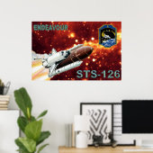 STS 126 Mission Poster (Thuiskantoor)