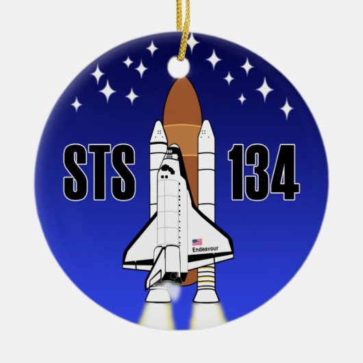 STS-134 Endeavor Ornament (Voorkant)