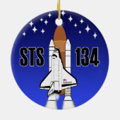 STS-134 Endeavor Ornament (Achterkant)