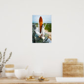 STS-135 Space Shuttle Atlantis Start Poster (Keuken)