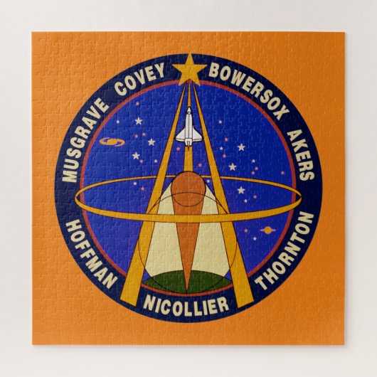 Sts-61-Mission Patch Legpuzzel (Verticaal)