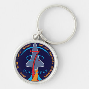 STS-95 Space Shuttle Discovery Missie Patch Logo Sleutelhanger