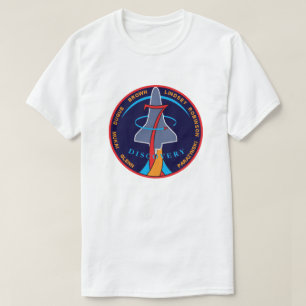STS-95 Space Shuttle Discovery Missie Patch Logo T-shirt