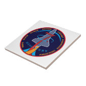STS-95 Space Shuttle Discovery Mission Patch Logo Tegeltje (Zijkant)