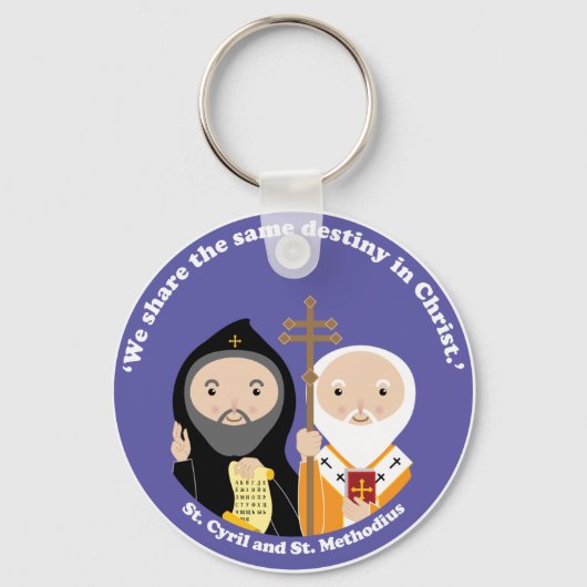 Sts. Cyril en Methodius Sleutelhanger (Voorkant)