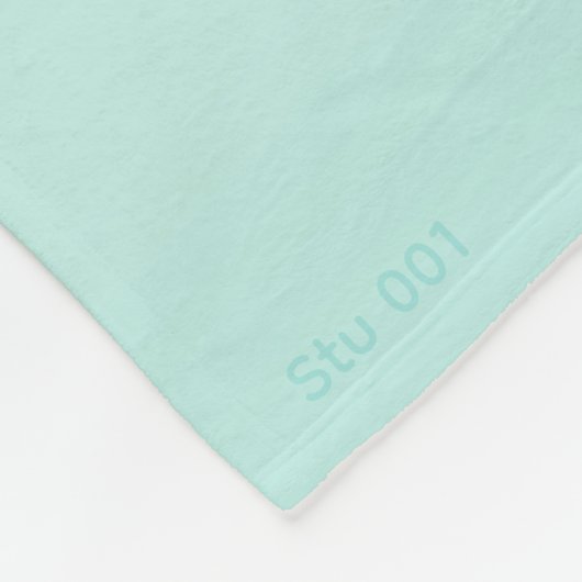 Stu 001 is de Mini Monster Troll Fleece Deken (Hoek)