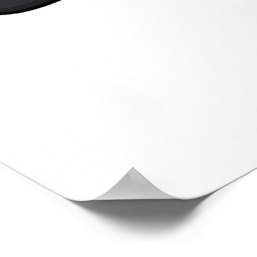 Stu-panda-ous Funny Animal Panda Pun Poster (Hoek)