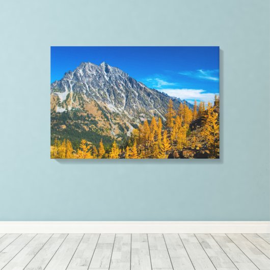 Stuart- en herfstlarden monteren canvas afdruk (Insitu (Houten vloer))