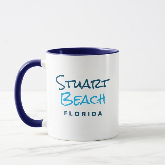Stuart Florida Café Mug (Gauche)