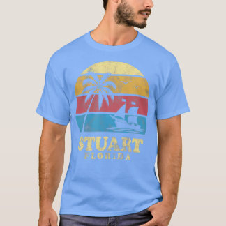 Stuart Florida Treasure Coast 70s  Ship T-shirt