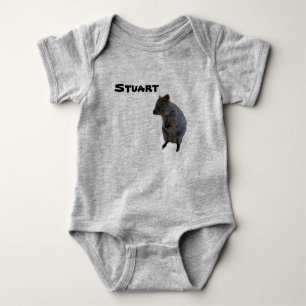 Stuart Nom Avec Quokka Australien, Body Bébé