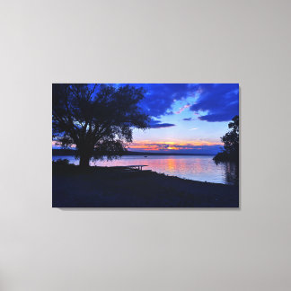 STUART PARK CAYUGA LAKE CANVAS PRINT