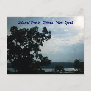 STUART PARK, ITHACA, NEW YORK briefkaart