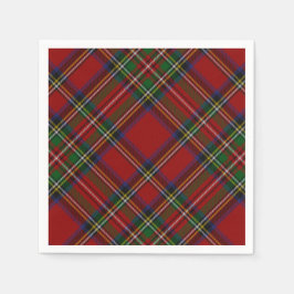 Stuart Plaid Tartan Christmas 2 Servet