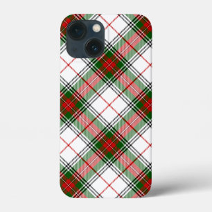 Stuart / Stewart Red Green White Pset iPhone 13 Mini Hoesje