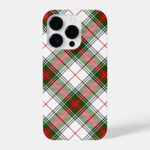 Stuart / Stewart Red Green White Pset iPhone 14 Plus Hoesje