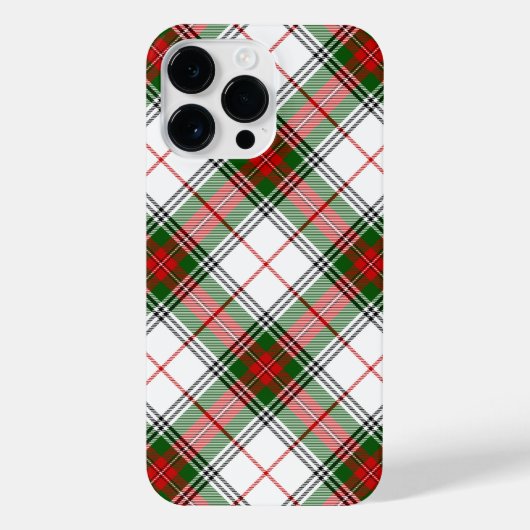 Stuart / Stewart Red Green White Pset iPhone Hoesje (Achterkant)