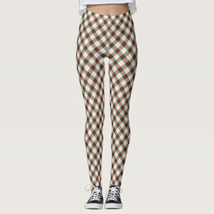 Stuart / Stewart tartan wit rood groen geruit Leggings