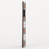 Stuart/Stewart tartan witte rode groene vlecht Case-Mate iPhone Case (Achterkant/rechts)