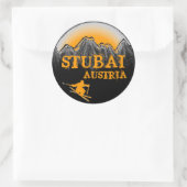 Stubai Autriche oranges stickers ski (Sac)
