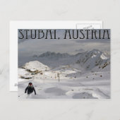 Stubai Glacier Briefkaart (Voorkant / Achterkant)