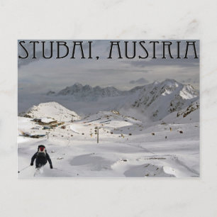 Stubai Glacier Briefkaart