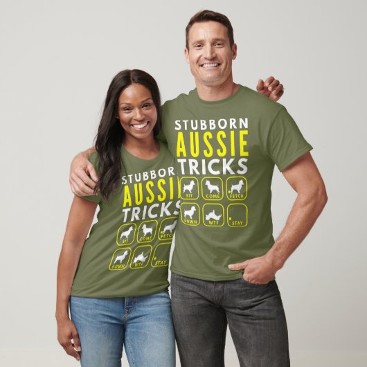 Stubborn Aussie Tricks - Dog Training T-shirt (Unisex)