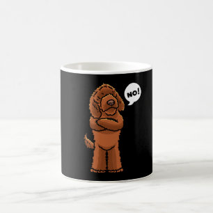 Stubborn Barbet Dog grappig Koffiemok