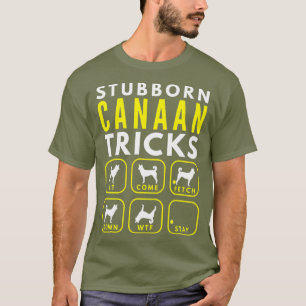 Stubborn Canaan Dog Tricks - Dog Training T-shirt