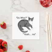 Stubborn Cat Servet (Insitu)