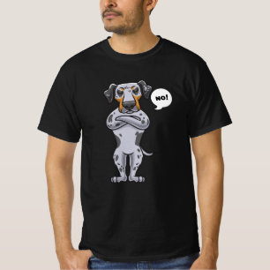 Stubborn Catahoula Leopard Dog grappig T-shirt
