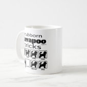 Stubborn Cavapoo Tricks Koffiemok (Voorkant links)