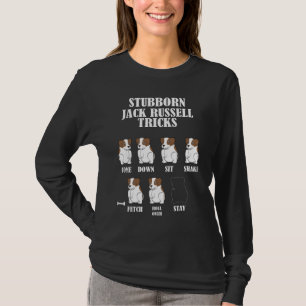 Stubborn Jack Russell Terrier Dog Trick T-shirt