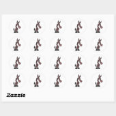 Stubborn Mule of Donkey Stickers (Vel)
