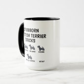 Stubborn Scottish Terrier Tricks , Funny Scottish  Mok (Voorkant links)
