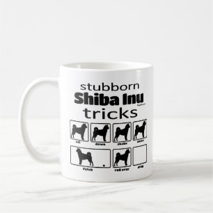 Stubborn Shiba Inu Tricks Koffiemok