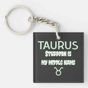 Stubborn Taurus Sleutelhanger