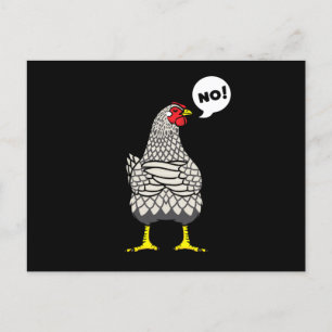 Stubborn Wyandotte Chicken Briefkaart