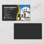 Stucco Business Card Plastering Visitekaartje (Voorkant / Achterkant)