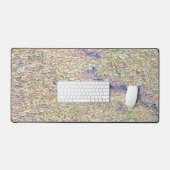 Stucco Green Sea Desk Mat (Clavier et souris)
