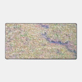 Stucco Green Sea Desk Mat (Recto)