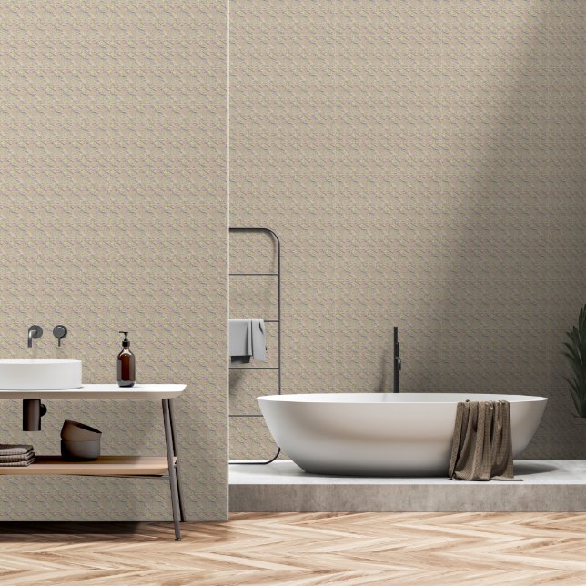 Stucco Groen Zee Behang (Badkamer)