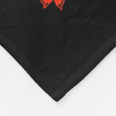 Stuck Between Idk, I And Idgaf Sunflower Skull Sar Fleece Deken (Hoek)