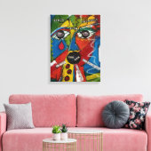 Stuck Canvas Afdruk (Insitu (Woonkamer))