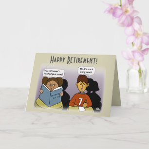 Stuck Folded Wenskaart Kaart